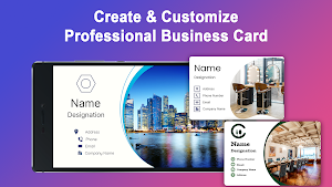 Business Card Maker: Editor Screenshot 1