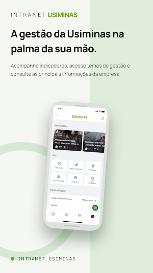 Intranet Usiminas Screenshot 0