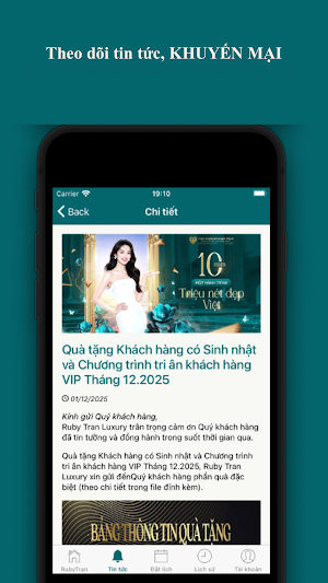 Viện Thẩm Mỹ RUBY TRAN LUXURY Screenshot 2