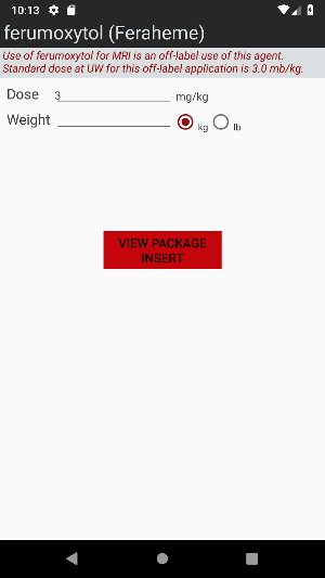 GadCalc Screenshot 1