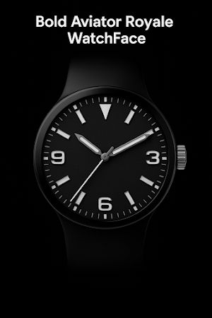 Bold Aviator Royale WatchFace Screenshot 0