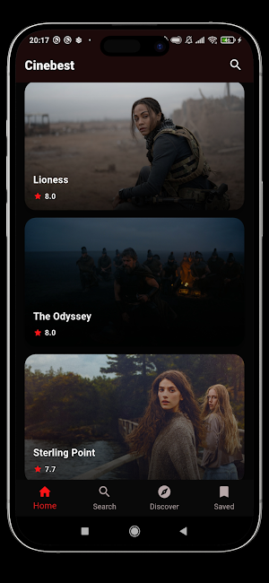 Cinebest: Movies & TV Shows Screenshot 2