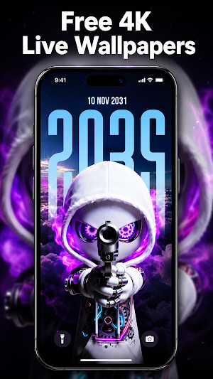 Silly Smile Gun Live Wallpaper Screenshot 3