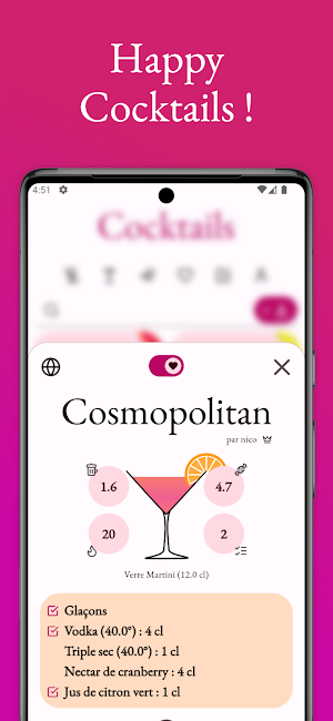 Happy Cocktails Screenshot 0