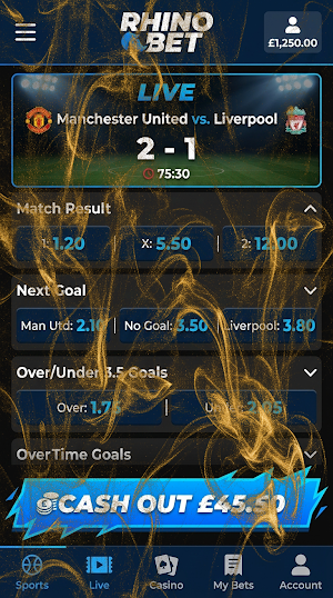 Rhino Bet Screenshot 2