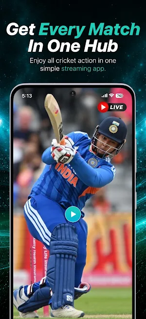 Live Cricket TV HD Screenshot 1