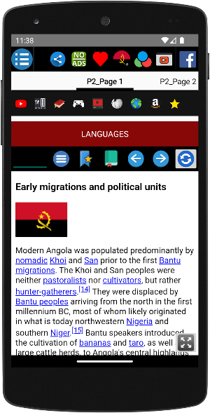 History of Angola Screenshot 1