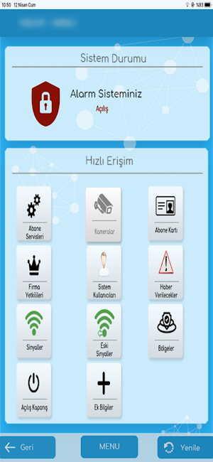 TAV Güvenlik Sinyal Takibi Screenshot 1