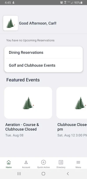GlenArbor Golf Club Screenshot 1