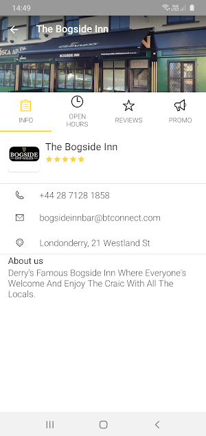 The Bogside Inn Screenshot 2