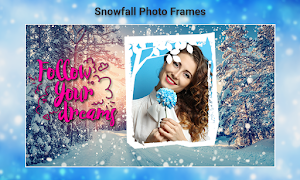 Snowfall Photo Frames Screenshot 1