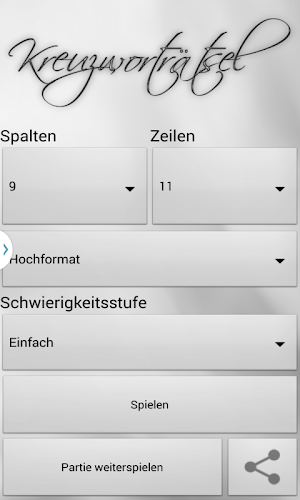 Kreuzworträtsel Deutsch Adfree Screenshot 0