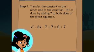 Solve Quad Eq by Completing Sq Screenshot 0