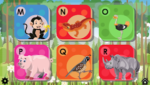 ABC Phonics with Animals Puzzle Screenshot 0