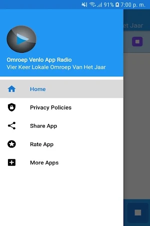 Omroep Venlo App Radio Screenshot 1