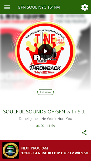GFN SOUL NYC 151FM Screenshot 0