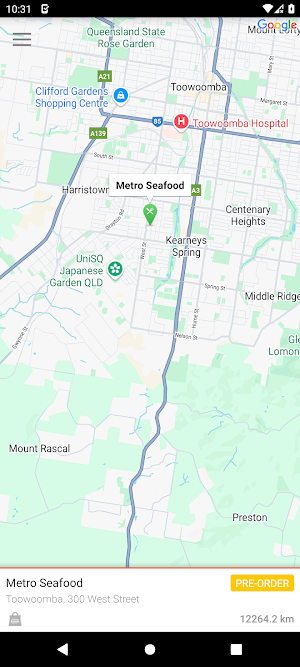 Metro Seafood Toowoomba Screenshot 1
