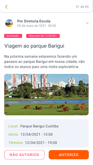 Escola Curupira Screenshot 2