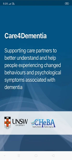 CareForDementia Screenshot 0