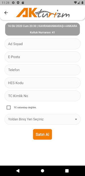 Ak Turizm Screenshot 3