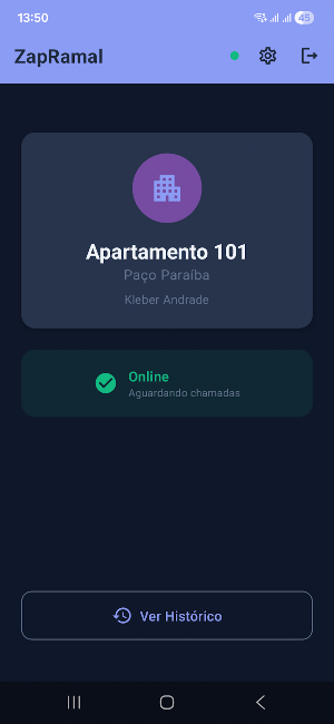 ZapRamal Morador Screenshot 2