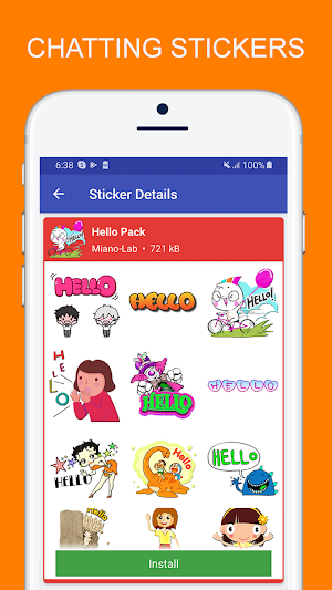 Chatting Stickers For Whatsapp Screenshot 2