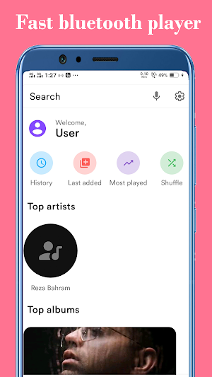 Bluetooth Music Player Screenshot 2