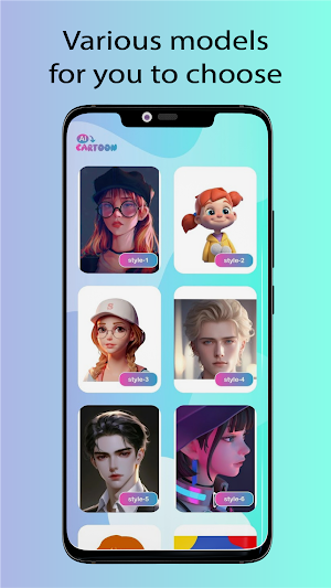 AI Cartoon Face: Anime Filter Screenshot 0