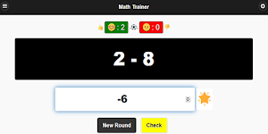 Math Trainer - Basic Operations Screenshot 0