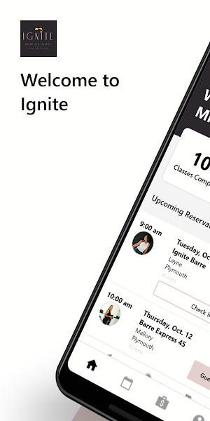 Ignite Barre & Fitness Studio Screenshot 0