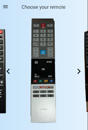 TV Remote Control For TOSHIBA Screenshot 2