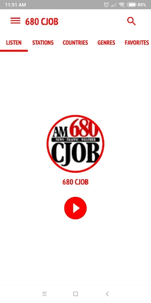 CJOB 680 Winnipeg Screenshot 0