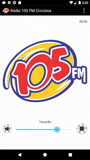 Rádio 105 FM Criciúma Screenshot 0
