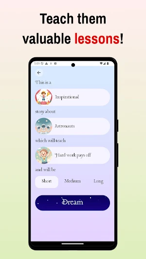 Tall Tales: AI Story Generator Screenshot 2