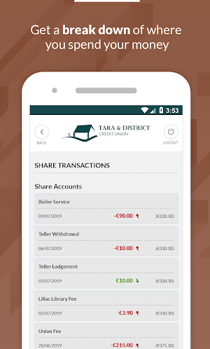 Tara & District Credit Union Screenshot 2