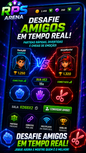 RPS: Pedra, Papel e Tesoura Screenshot 3