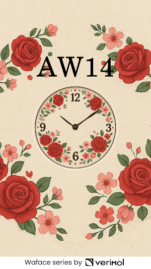 AW14 Vintage Rose Garden Watch Screenshot 0