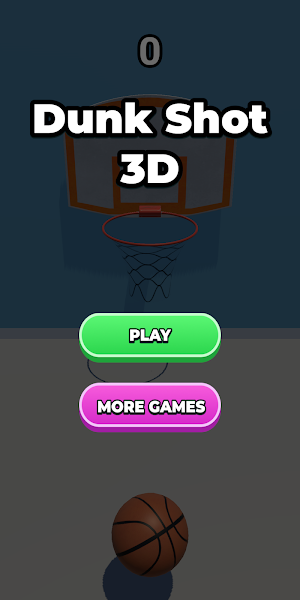 Dunk Shot 3D: Basketball Screenshot 0