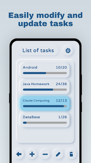 Simple Progress Tracker - Increase Productivity Screenshot 2