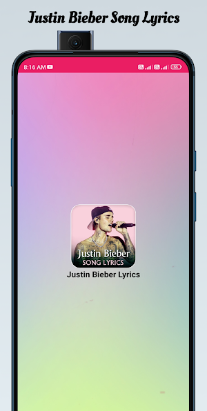 Justin Bieber Song Lyrics Screenshot 0