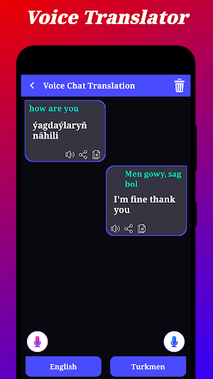 Turkmen Translator Screenshot 3