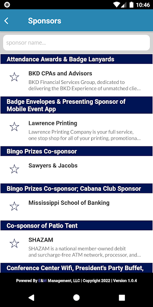 MYB Events Screenshot 3