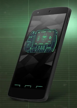 Piptek KWGT Clock Widget Screenshot 1