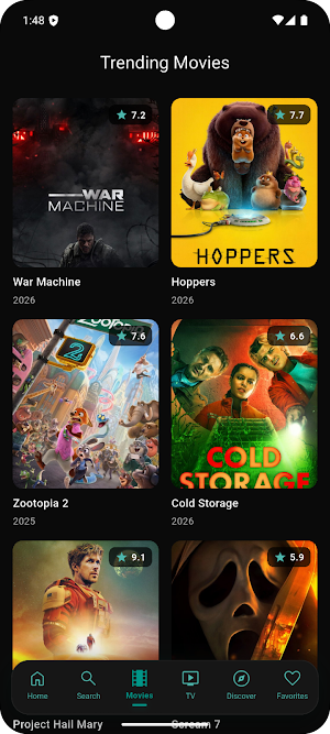 Seekee : Movies and TV Shows Screenshot 1