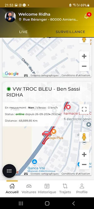 Gold GPS Screenshot 2