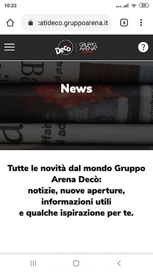 Decò Gruppo Arena Screenshot 3