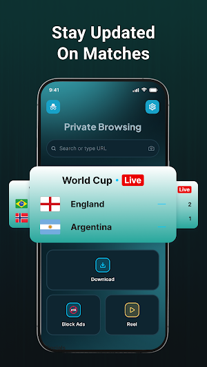 Aegis: Fast Private Browser Screenshot 2