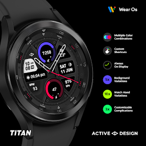 Titan: Hybrid Watch Face Screenshot 0