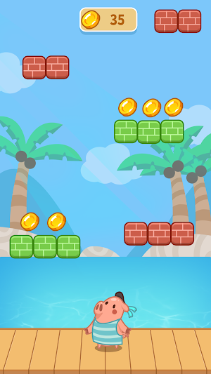 Cute Piggy Jump Screenshot 2