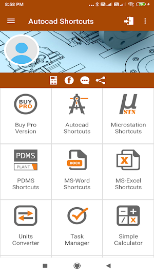 Autocad Shortcuts Adfree Screenshot 1